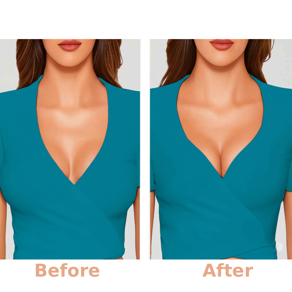 Strapless Sticky Bra β Invisible & Comfortable 2 Pairs Black/Nude